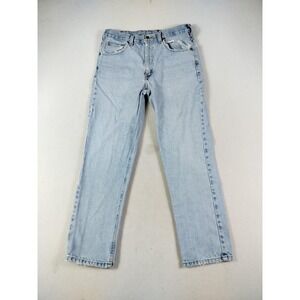 Vintage Carhartt Jeans Mens‎ 33 Blue Workwear Denim Thrashed Distressed